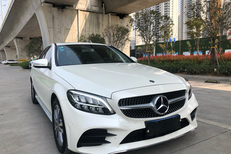 温州二手奔驰C级 2020款 C 200 L 时尚型运动版