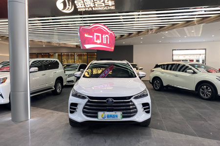 广州二手比亚迪唐新能源 2019款 DM 2.0TI 双离合 四驱 智联创享版 6座 国VI
